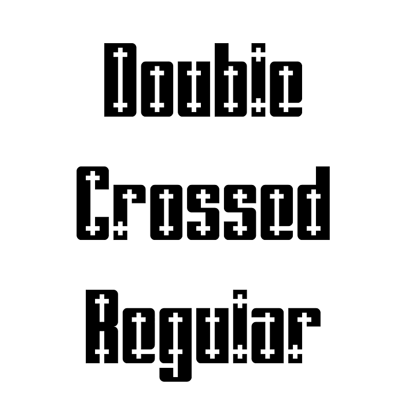 Double Crossed Regular