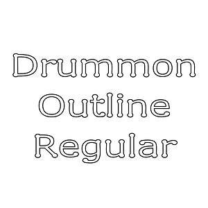 Drummon Outline Regular