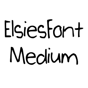 ElsiesFont Medium