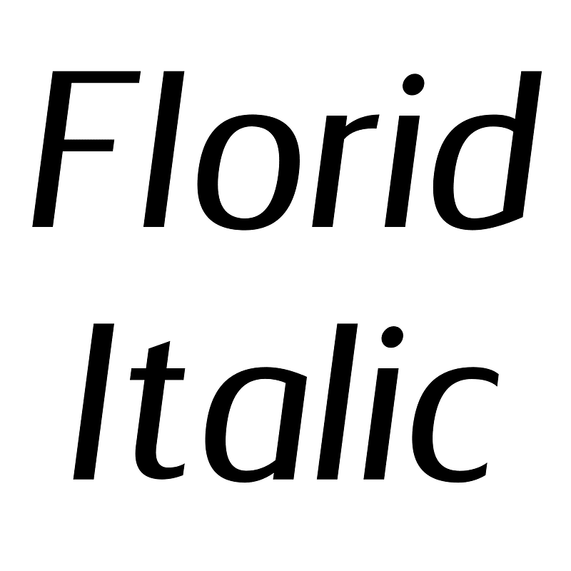 Florid Italic