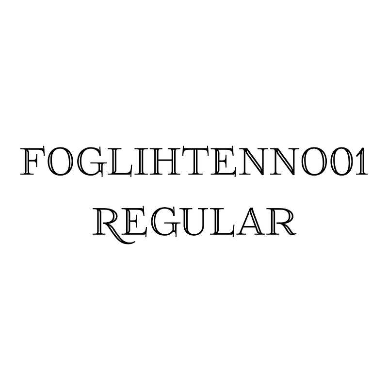FoglihtenNo01 Regular