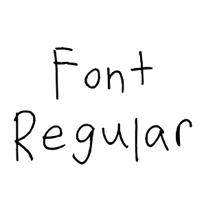 Font Regular