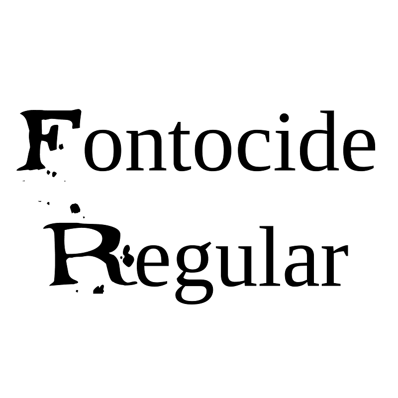 Fontocide Regular