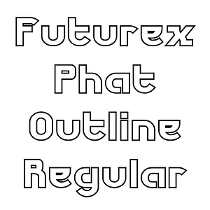 Futurex Phat Outline Regular