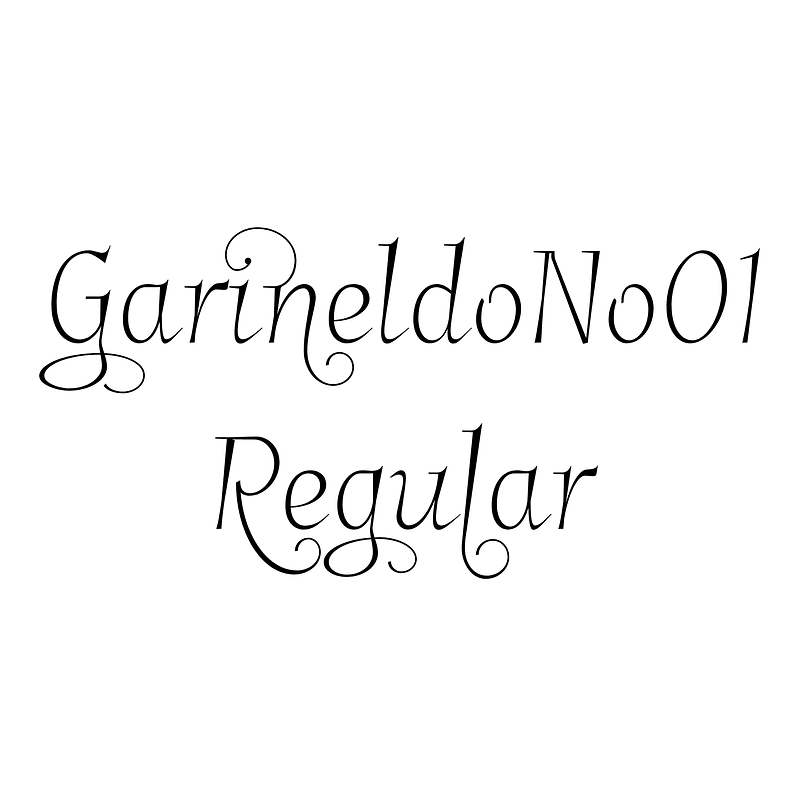 GarineldoNo01 Regular