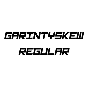 GarintySkew Regular