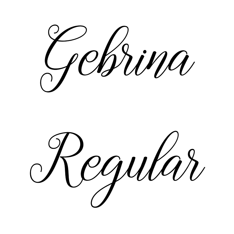 Gebrina Regular