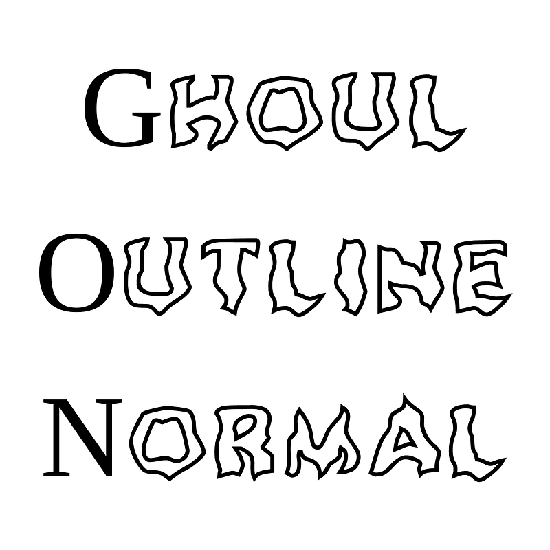 Ghoul Outline Normal
