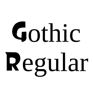 Gothic Regular