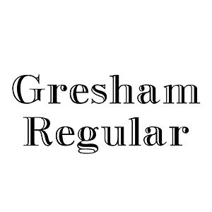 Gresham Regular