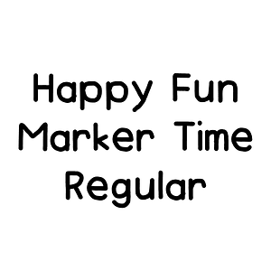 Happy Fun Marker Time Regular