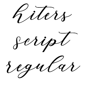 Hiters Script Regular