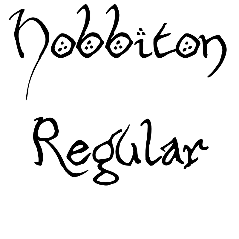 Hobbiton Regular - Free fonts on creazilla.com