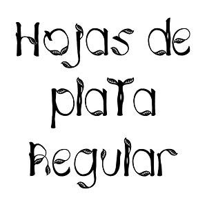 Hojas de plata Regular