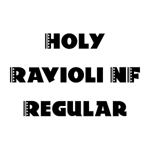 Holy Ravioli NF Regular