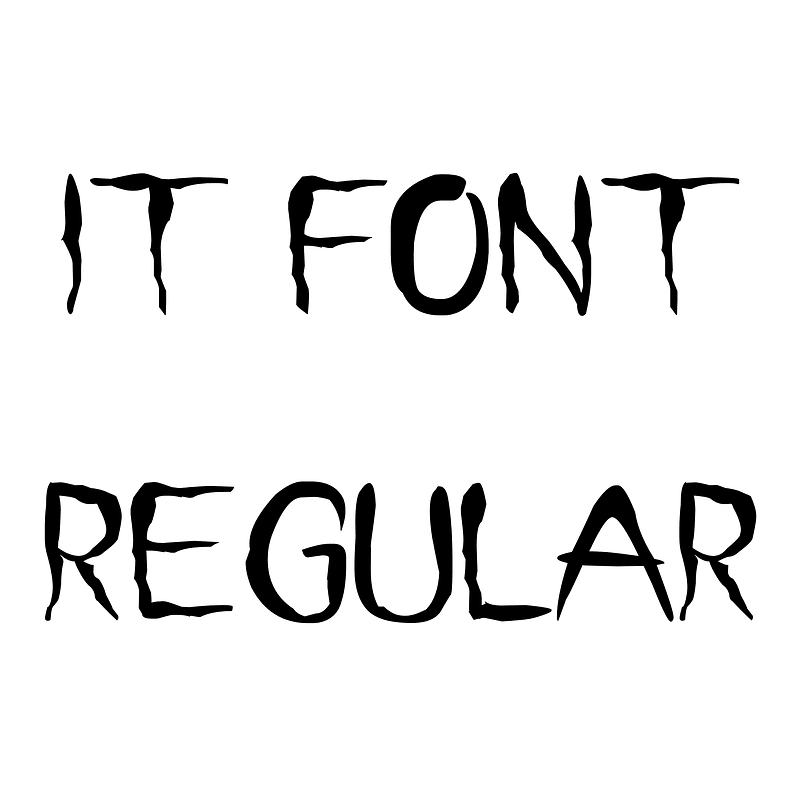 it font Regular