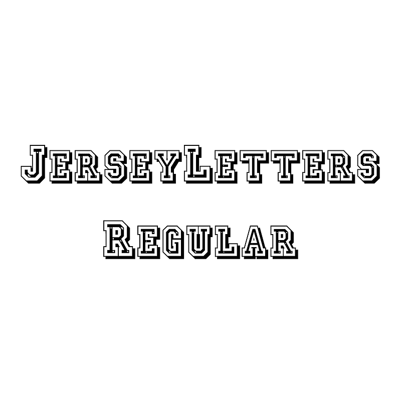 JerseyLetters Regular