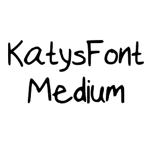 KatysFont Medium