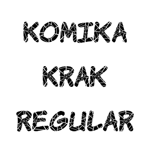 Komika Krak Regular