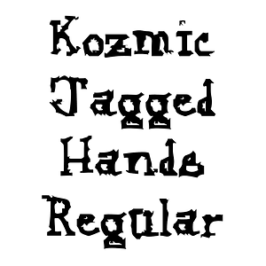 Kozmic Jagged Hands Regular