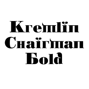 Kremlin Chairman Bold