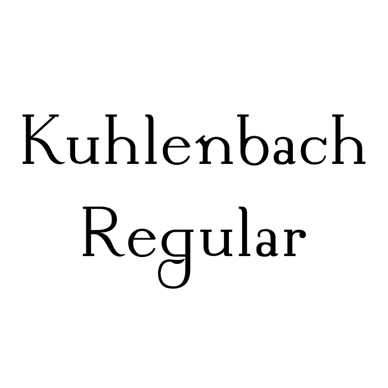 Kuhlenbach Regular