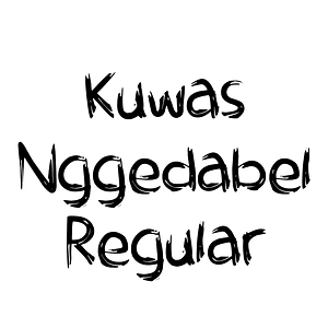 Kuwas Nggedabel Regular