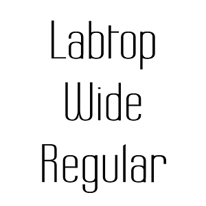 Labtop Wide Regular