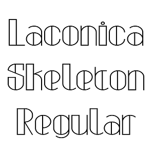 Laconica Skeleton Regular