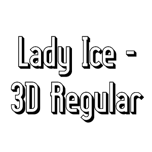 Lady Ice - 3D Regular