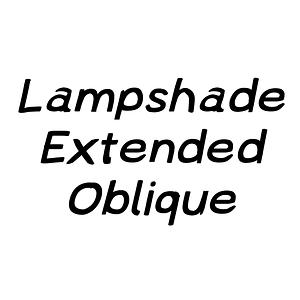 Lampshade Extended Oblique