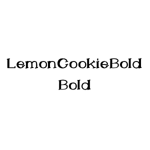 LemonCookieBold Bold