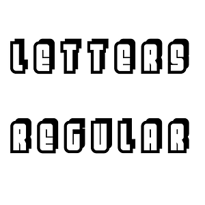 Letters Regular