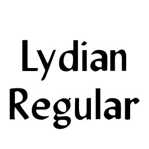 Lydian Regular