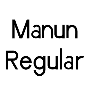 Manun Regular