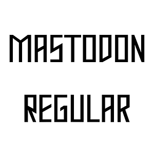 Mastodon Regular