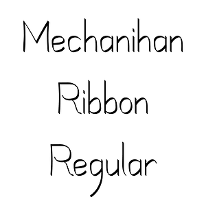 Mechanihan Ribbon Regular