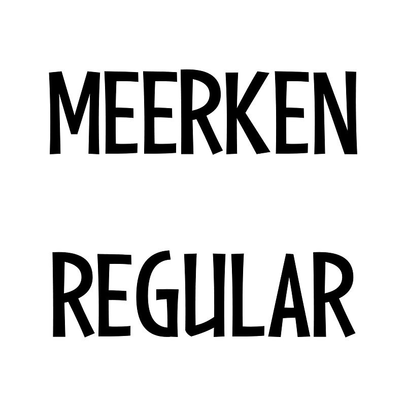 Meerken Regular