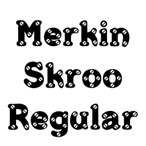 Merkin Skroo Regular