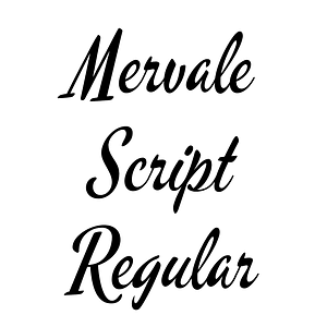 Mervale Script Regular