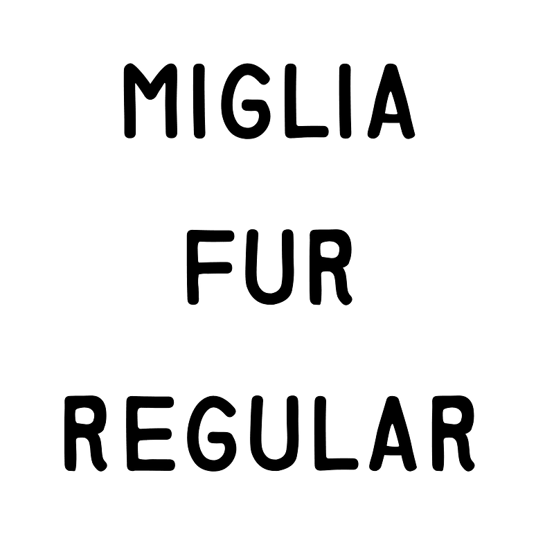 Miglia fur Regular