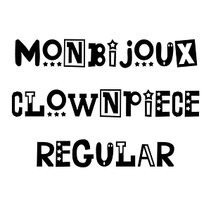 Monbijoux Clownpiece Regular