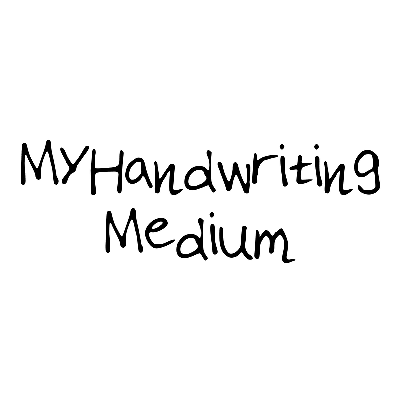 MyHandwriting Medium