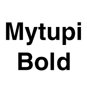 Mytupi Bold