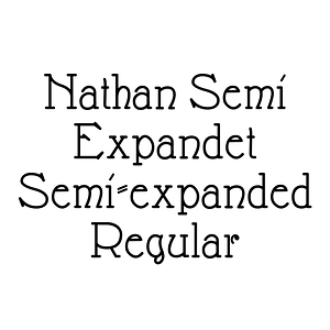 Nathan Semi Expandet Semi-expanded Regular