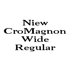 Niew CroMagnon Wide Regular