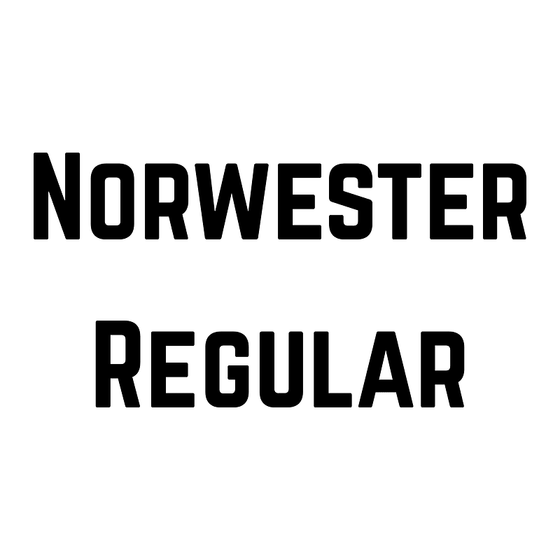 Norwester Regular Free fonts on creazilla com Norwester Regular Free fonts on creazilla com