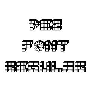 PEZ font Regular