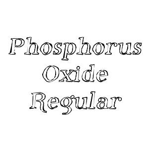 Phosphorus Oxide Regular