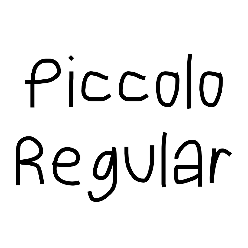Piccolo Regular